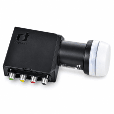 Inverto Quattro Black Ultra IDLT-QTL412-ULTRA-OPN 0,2 dB – för multiswitch