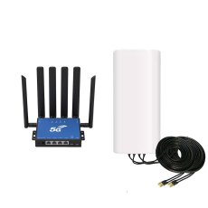 5G-router + Utomhusantenn Paket – CP502 + ZXSignal Panelantenn