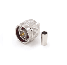 N-hane crimpkontakt för RG58 & LMR200 – 50 Ohm