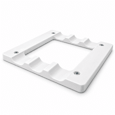 Starlink Mini adapterplatta för Flat Mount Closed – Mercedes-Benz Sprinter från 2018 | Vit