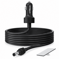 Starlink Mini 12/24 V cigarettändarkabel 5 m – 60 W med tätad DC-kontakt