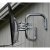 Adjustable Wall Mount 35 cm – Antenna & Satellite Bracket (Ø30 mm Galvanized Steel)