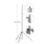 Profi-Line Premium Tripod Stand – Adjustable 110–280 cm Stainless Steel (Upgraded Model)
