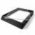 Starlink Standard Flat Mount med plexiglas – aerodynamiskt takfäste | Svart