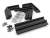 Starlink Standard Flat Mount med plexiglas – aerodynamiskt takfäste | Svart