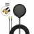 Magnetfotsantenn 4G/5G MIMO 8 dBi – 2× TS9 / SMA / CRC9