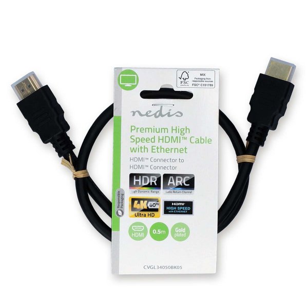 Zoom bild av HDMI kabel High Speed 4K