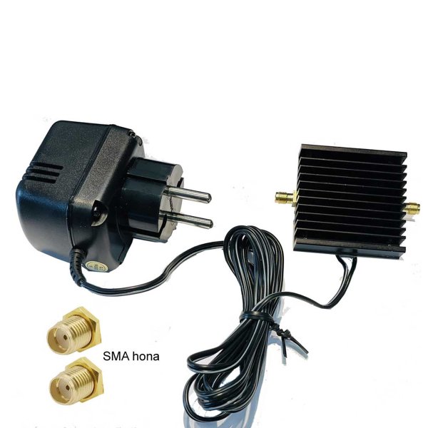 Zoom bild av 5G-/4G-/3G/GPS/WiFi Antennförstärkare 400–3800 MHz – Kraftfull bredbandsförstärkare med SMA-anslutning