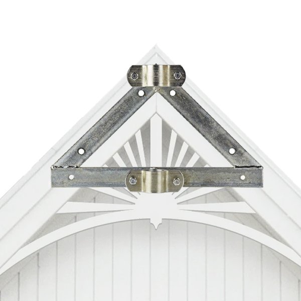 Zoom bild av Antennfäste för gaveltak – Mastfäste 32–42 mm, kraftigt väggbeslag