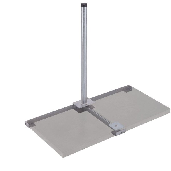 Zoom image of Herkules 2-panel balkongstativ – varmförzinkat stål