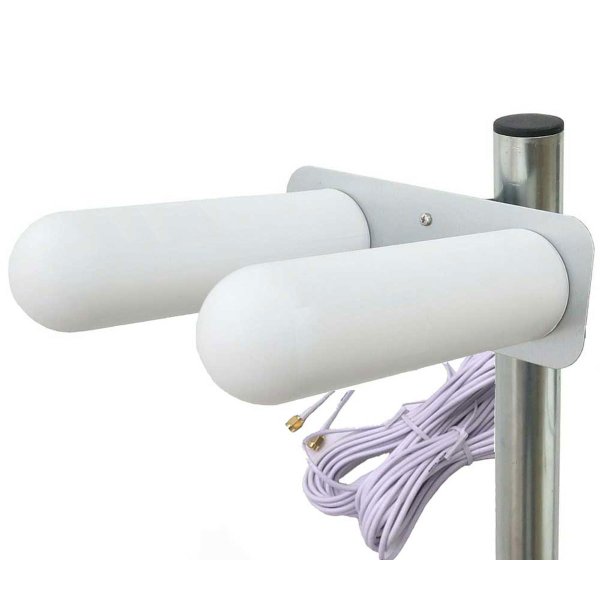 Zoom bild av 4G LTE Komplettpaket – Industrirouter + Professionell MIMO-antenn (5 m eller 10 m kabel)