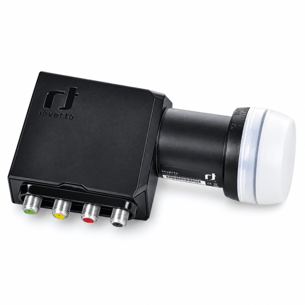 Zoom bild av Inverto Quattro Black Ultra IDLT-QTL412-ULTRA-OPN 0,2 dB – för multiswitch