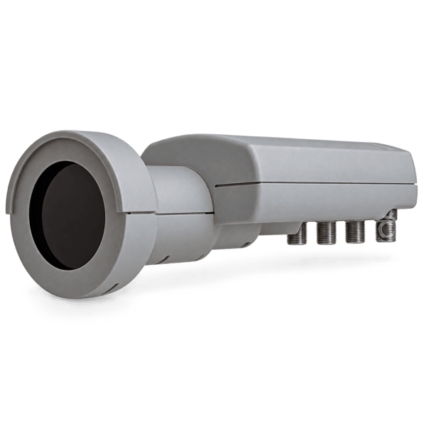 Zoom bild av Invacom Universal Quad LNB med switch 0,3 dB – 40 mm | 4 utgångar