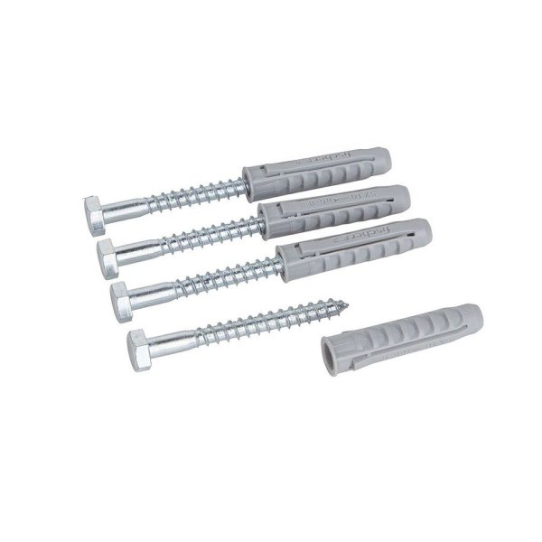 Zoom bild av Monteringssats M10 – Skruv & Plugg Kit för Väggfäste och Antenn (4-pack)