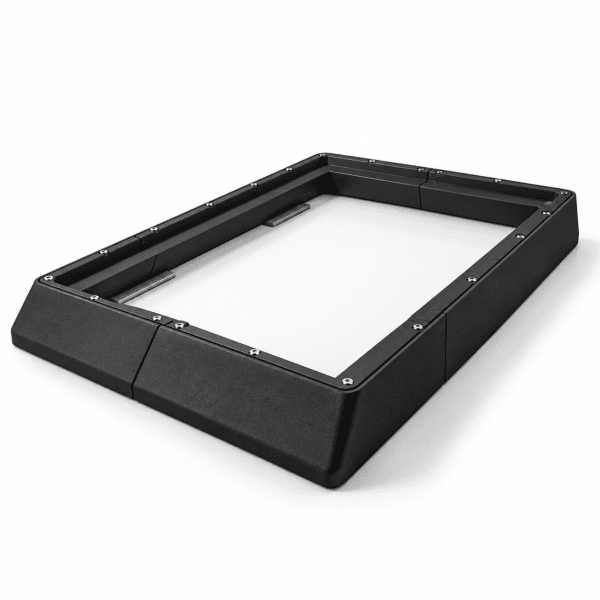 Zoom bild av Starlink Standard Flat Mount med plexiglas – aerodynamiskt takfäste | Svart