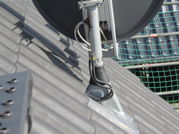 Zoom image of Komplett takstos av bly – Fullständig lösning för tät och säker mastgenomföring