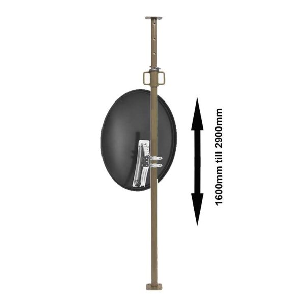 Zoom bild av Balkongfäste – Justerbar höjd 160–290 cm