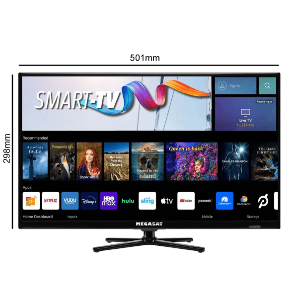 Zoom bild av Megasat Royal Line IV 22 Smart – Smart-TV för Husbil, Båt & Camping