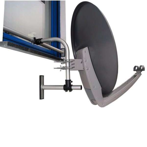Zoom bild av Skruvlöst fönsterfäste för parabol – enkel montering utan borrning