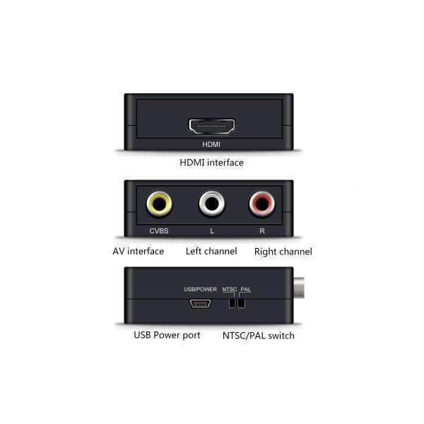 Zoom bild av Omvandlare HDMI till Kompositvideo