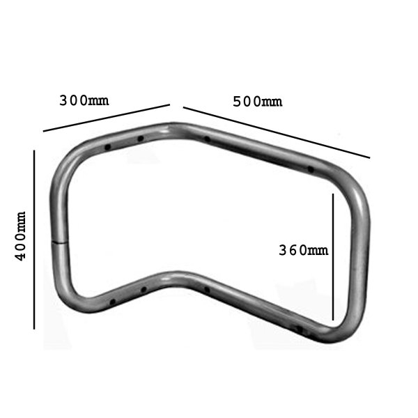Zoom image of Väggfäste U-modell – Bygger ut 50 cm (vinklad 90°)