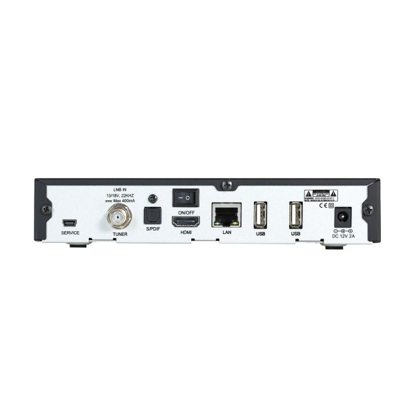 Zoom bild av Dreambox DM520 HD DVB-S2 Satellitmottagare med H.265 HEVC Linux