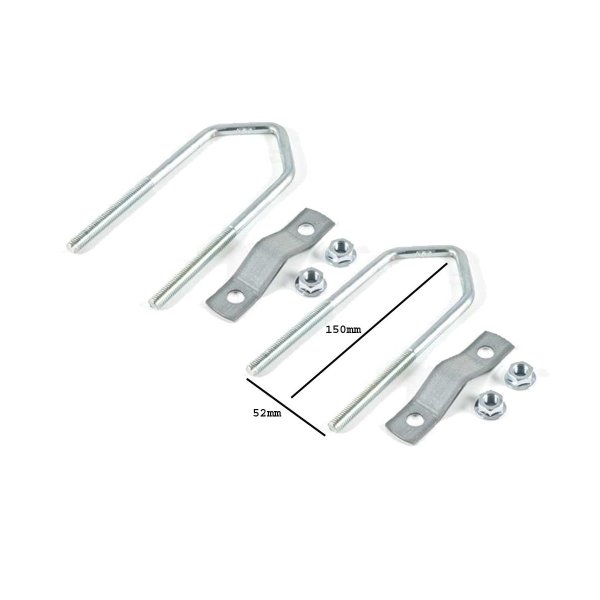 Zoom image of Mastbygel MB-50LO 150 mm – Galvaniserad (2-pack)