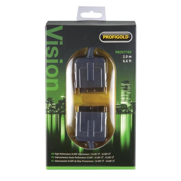 Zoom bild av Profigold scart kabel
