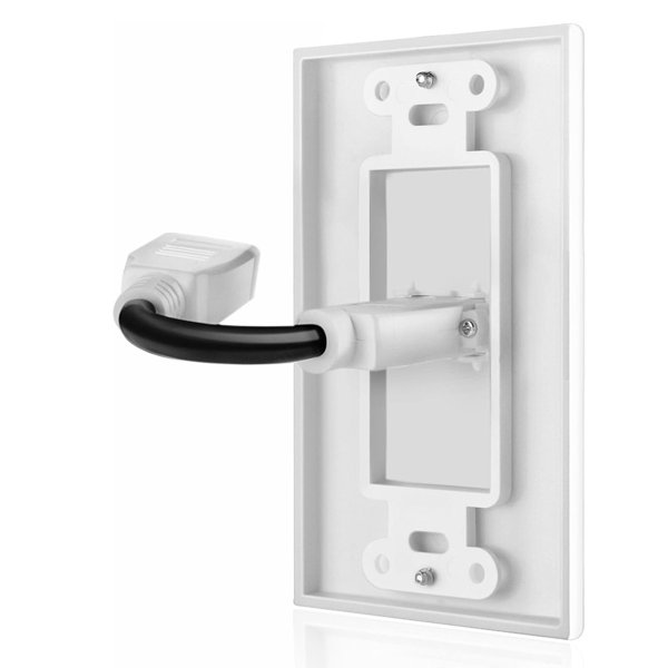 Zoom image of HDMI vägguttag 1x HDMI hona med extra kabel