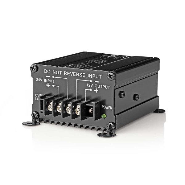 Zoom bild av Strömomvandlare 24 V till 12 V, 120W – för lastbil, buss & båt