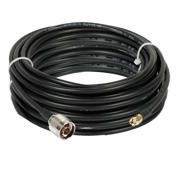 Zoom image of N Male to SMA Male Antenna Cable – Low Loss 50 Ω | 5–50 Metres LMR200