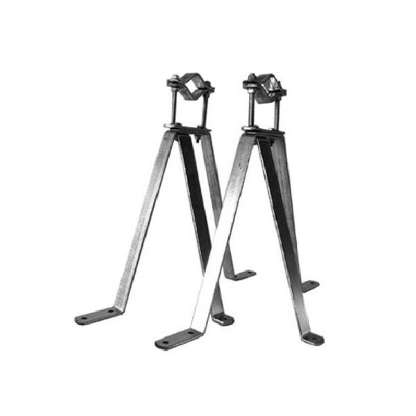 Zoom bild av Väggfäste antenn & parabol – Extra kraftig 50 cm varmförzinkat stål