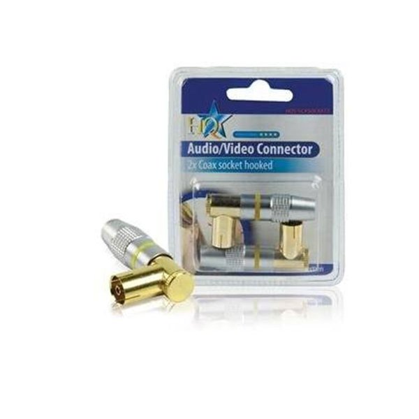 Zoom bild av Antennkontakt Hona vinklad 2 st