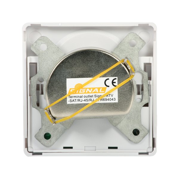 Zoom image of Vägguttag Terminal För FM/TV/SAT/TEL/LAN Infällt 