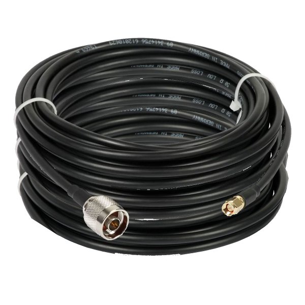 Zoom image of N Male to SMA Male Antenna Cable – Low Loss 50 Ω | 5–50 Metres LMR200