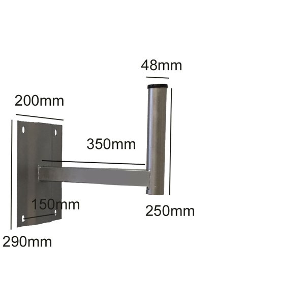 Zoom image of Väggfäste Extra Kraftig – Bygger Ut 35 / 45 / 65 cm