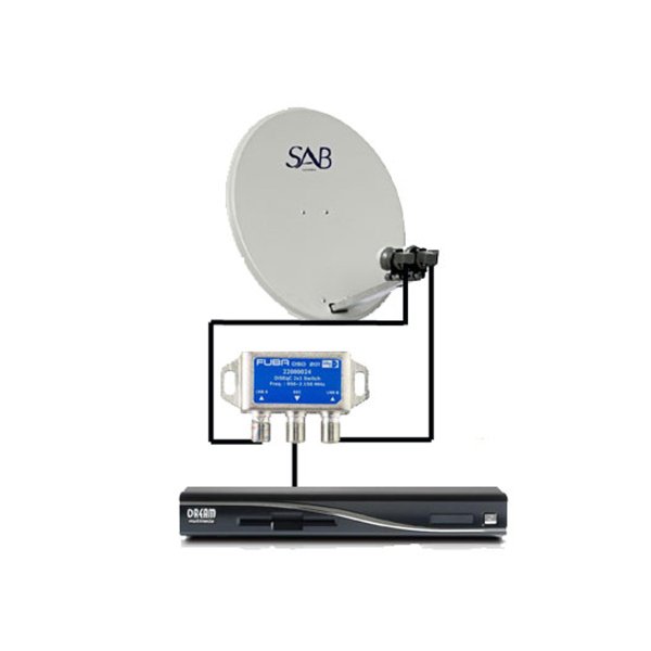 Zoom image of Fuba Diseqc-switch 2-vägs