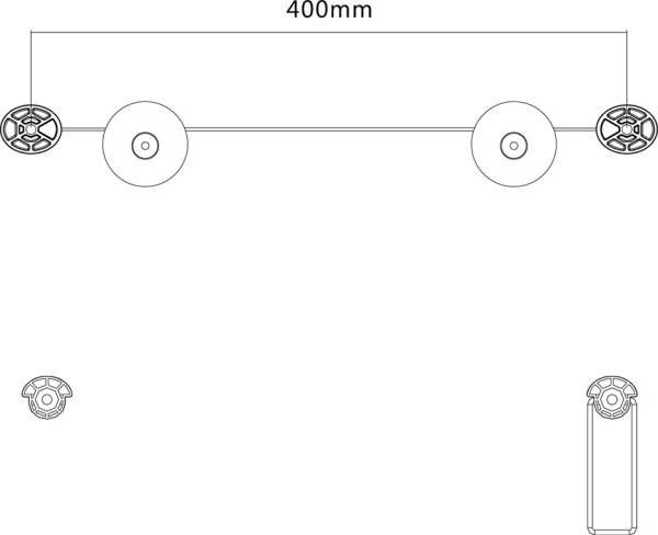 Zoom bild av Väggfäste för TV 37–70 tum – Ultra Slim EasyMount, Max 50 kg, VESA upp till 800x800