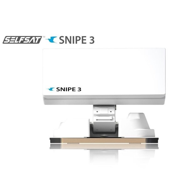 Zoom bild av Selfsat Snipe V3 – Helautomatisk Satellitantenn med GPS och Förbättrad Design