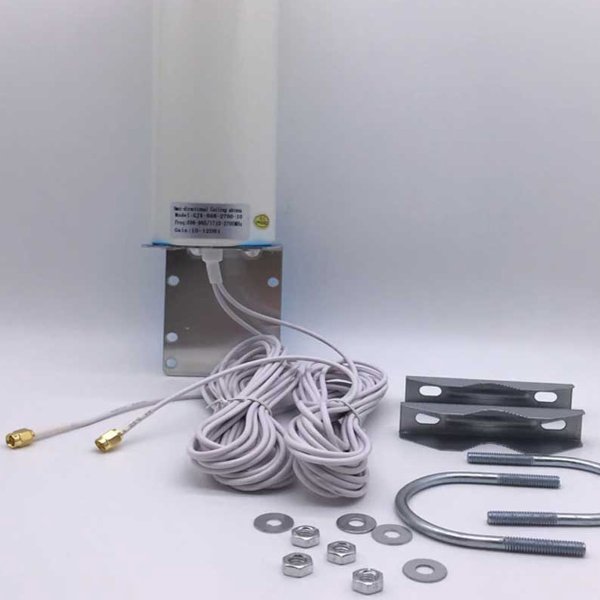 Zoom bild av Rundstrålande 4G LTE MIMO Antenn 16 dBi med 5m kablar