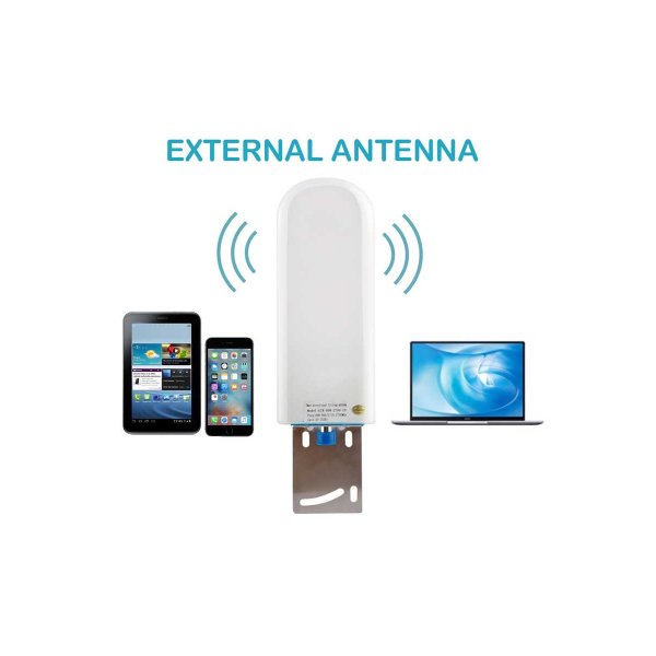 Zoom bild av 4G LTE Utomhusantenn 25 dBi inkl. 5 m Kabel – Kraftfull Riktantenn för Stabilare Internet