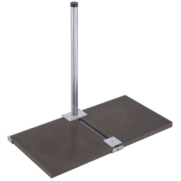 Zoom image of Herkules 2-panel balkongstativ – varmförzinkat stål