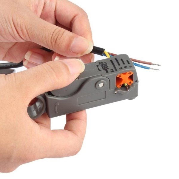 Zoom bild av Skalverktyg till koaxialkabel – För RG6, RG59 och RG58