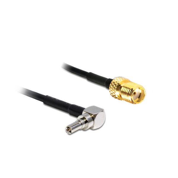 Zoom image of SMA Adapter CRC9 - SMA hona Svart