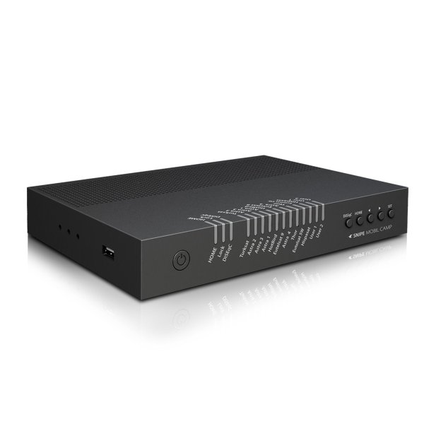 Zoom bild av Selfsat Snipe Mobil Camp – Bärbar Helautomatisk Satellitantenn med GPS och Stöldskydd