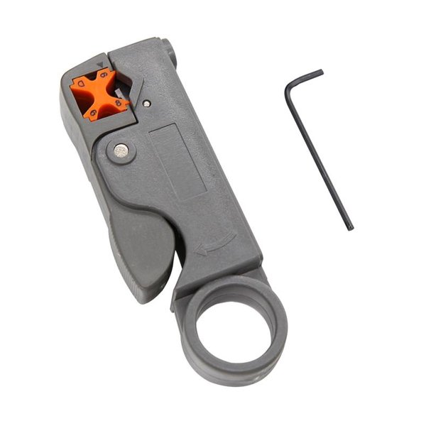 Zoom bild av Skalverktyg till koaxialkabel – För RG6, RG59 och RG58