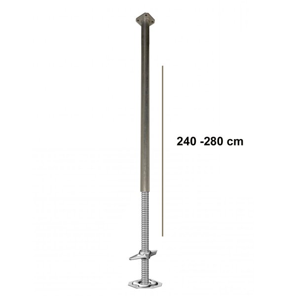 Zoom bild av Balkongfäste – Justerbart 100–280 cm (flera längder)