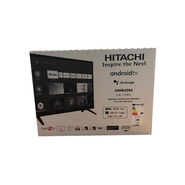 Zoom image of Hitachi 24HE2202 24” – Smart-TV med 12V & Android för husbil, båt och fritid