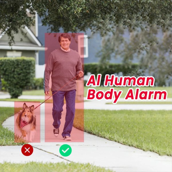 Zoom bild av Övervakningssystem kit inkl 4 kameror och skärm