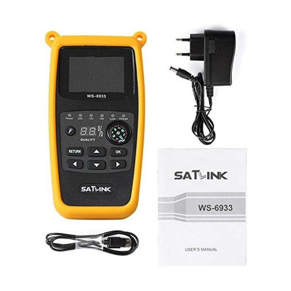 Zoom bild av Satlink WS-6933 Camping Satfinder – DVB-S/S2 – För husbil, husvagn och camping